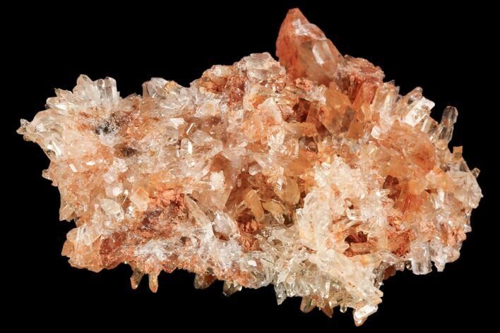 Orange Creedite Crystal Cluster - Durango, Mexico #84212